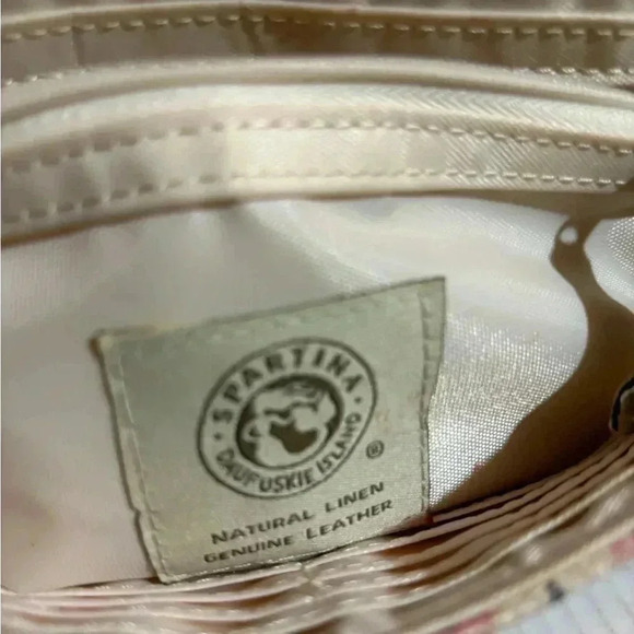 Spartina 449  canvas  crossbody handbag - Picture 9 of 11